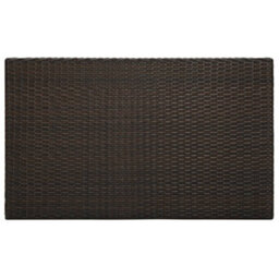 Walplus Garden Bar Table Brown 100X60.5X110.5 Cm Poly Rattan - thumbnail 4