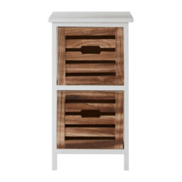 Orsina Compact Design 2 Drawers Chest, Modern Chest Of Drawers For Livingroom, Minimalist Storage Chest For Lounge - thumbnail 1
