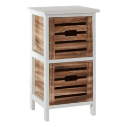 Orsina Compact Design 2 Drawers Chest, Modern Chest Of Drawers For Livingroom, Minimalist Storage Chest For Lounge - thumbnail 2