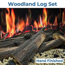 Evolution Fires Advance 2000 Media Wall Electric Fire, 3-Sided Glass, Ultra Realistic Led Flame, Remote Control - thumbnail 4