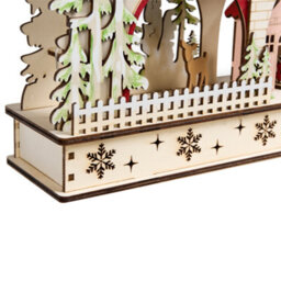 Beliani Christmas Decoration Led Selura 30 Cm Light Brown - thumbnail 9