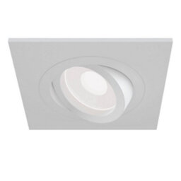 Luminosa Lighting Luminosa Atom Recessed Square Downlight White, 1 Light, Gu10 - thumbnail 5