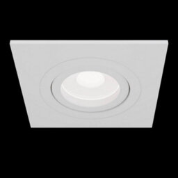Luminosa Lighting Luminosa Atom Recessed Square Downlight White, 1 Light, Gu10 - thumbnail 3