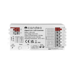 Candeo  Zigbee Led Strip Controller 5-In-1 For Rgbww, Rgbw, Rgb, Cct, And Single Colour Led Strips - thumbnail 1