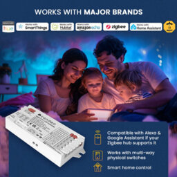 Candeo  Zigbee Led Strip Controller 5-In-1 For Rgbww, Rgbw, Rgb, Cct, And Single Colour Led Strips - thumbnail 3