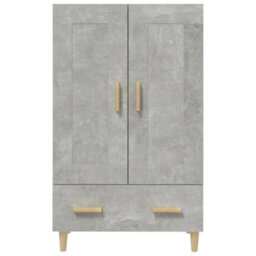 Berkfield Highboard Concrete Grey 70X31X115 Cm Engineered Wood - thumbnail 6