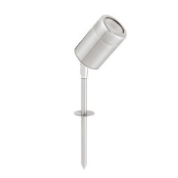 Luminosa Lighting Luminosa Atlantis Outdoor Spike Ip65 7W Marine Grade Brushed Stainless Steel - thumbnail 2
