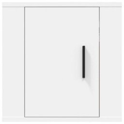 Berkfield Wall Mounted Tv Cabinet White 40X34,5X40 Cm - thumbnail 5