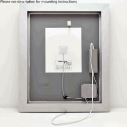 500 X 600mm Ip44 Led Bathroom Mirror With Demister And Tunable White Light - thumbnail 4