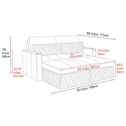 Valencia Pisa Top Grain Nappa 11000 Leather Lounge Sectional Loveseat Sofa With 2 Ottomans Black Removable Cushions - thumbnail 3