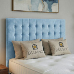 DS Living Casia Sky Blue Drawer Bed - Divan Bed Frame - thumbnail 3