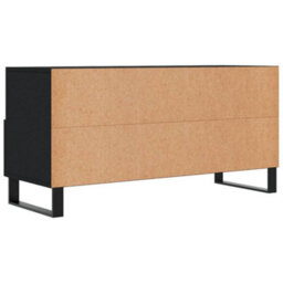 Walplus Tv Cabinet Black 102X36X50 Cm Engineered Wood - thumbnail 8