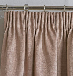 Enhanced Living Matrix Latte Natural 90 X 72 Inch (229X183Cm) Tape Top Thermal Noise Reducing Dim Out Curtains (Pair) - thumbnail 3
