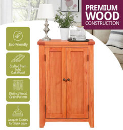 Hallowood Furniture Cotswold Shoe Storage Cupboard - thumbnail 4
