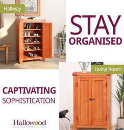 Hallowood Furniture Cotswold Shoe Storage Cupboard - thumbnail 6