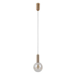 Luminosa Lighting Luminosa Strela Slim Pendant Ceiling Light Gold 3000K Warm White