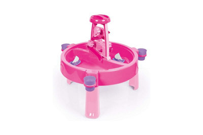 Dolu Unicorn Sand & Water Outdoor Activity Play Table - Pink - image 1