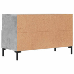Berkfield Tv Cabinet Concrete Grey 80X36X50 Cm Engineered Wood - thumbnail 8