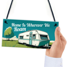 Red Ocean Hilarious Caravan Sign Novelty Hanging Caravan Accessories Decor Plaque  Perfect For Campers And Caravans - thumbnail 6