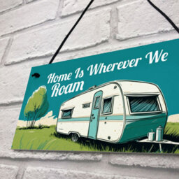 Red Ocean Hilarious Caravan Sign Novelty Hanging Caravan Accessories Decor Plaque  Perfect For Campers And Caravans - thumbnail 7