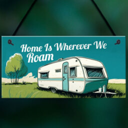 Red Ocean Hilarious Caravan Sign Novelty Hanging Caravan Accessories Decor Plaque  Perfect For Campers And Caravans - thumbnail 5
