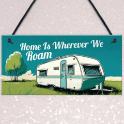Red Ocean Hilarious Caravan Sign Novelty Hanging Caravan Accessories Decor Plaque  Perfect For Campers And Caravans - thumbnail 3