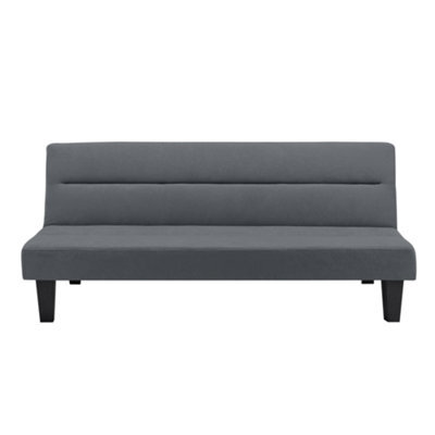 Dorel Home Kebo Sofa Bed Sofa In Velvet Grey - image 1
