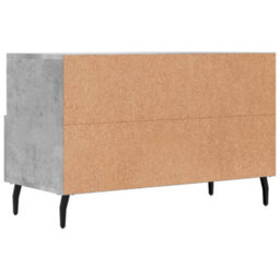 Berkfield Tv Cabinet Concrete Grey 80X36X50 Cm Engineered Wood - thumbnail 8