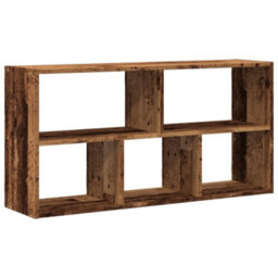 Berkfield Wall Shelf Old Wood 100X25X50 Cm Engineered Wood - thumbnail 2