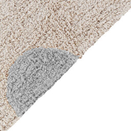 Beliani Kids Rug Dardere Grey 140 X 200 Cm Cotton - thumbnail 4