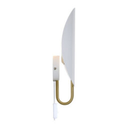 Nordlux Spargo Metal Wall Light  Brass,plug In Or Mains - thumbnail 2