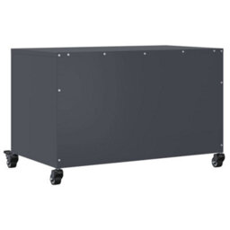 Berkfield Durable Tv Cabinet Anthracite 68X39X43.5 Cm Steel - thumbnail 8