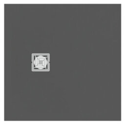 Ideal Standard Ultra Flat S+ Shower Tray 30mm 800 X 800mm In Concrete Grey Including Waste - thumbnail 4