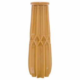 Seville  Collection  Tall  Ochre  Vase - thumbnail 2