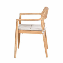 Pacific Lifestyle Reuleaux Teak Acacia Wood Outdoor 6 Seater Dining Set - thumbnail 5