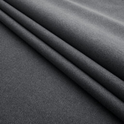 Bedlooms Charcoal Linen Curtain 100% Blackout Thermal Insulated Eyelet Door Curtain Single Panel 66 X 84 Inches With Tie Back - thumbnail 7