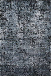 Belgravia Living Room Area Rug Metallic Sheen Modern Illusion Design Navy 200Cm X 290Cm - thumbnail 2