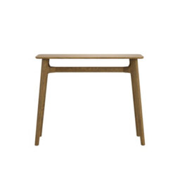 Wyld Haus Boyle Dark Brown Oak Veneer Console Table 1000 X 350 X 805 mm - thumbnail 4