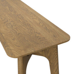 Wyld Haus Boyle Dark Brown Oak Veneer Console Table 1000 X 350 X 805 mm - thumbnail 3