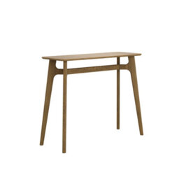 Wyld Haus Boyle Dark Brown Oak Veneer Console Table 1000 X 350 X 805 mm - thumbnail 2