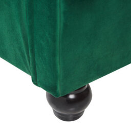 Beliani Bed Velvet Avallon 180 X 200 Cm (Eu Super King) Emerald Green - thumbnail 8