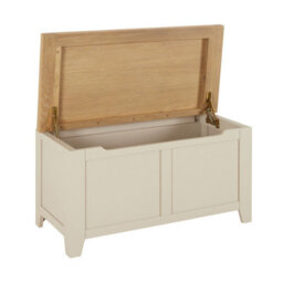 The Furniture Market Cheshire Dove Grey Painted Blanket Bedding Storage Box - thumbnail 7