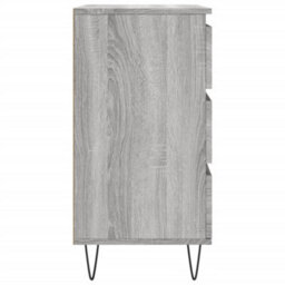 Berkfield Durable Sideboard Grey Sonoma 60X35X70 Cm Engineered Wood - thumbnail 7
