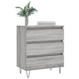 Berkfield Durable Sideboard Grey Sonoma 60X35X70 Cm Engineered Wood - thumbnail 3