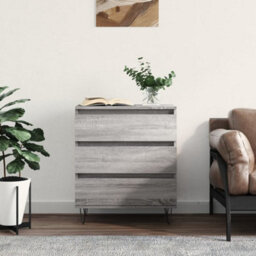 Berkfield Durable Sideboard Grey Sonoma 60X35X70 Cm Engineered Wood - thumbnail 2
