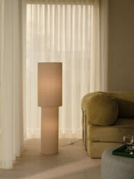 Nordlux Izara Indoor Floor Lamp Beige Textile E27 Diffused - Mains Powered, Ip20 - thumbnail 4