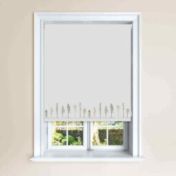 Lister Cartwright Tree Natural Blackout Roller Blinds Child Safety Included - Natural, 90 X 140 Cm