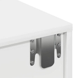 Berkfield Wall Shelf With Drawers White 100X36X19 Cm Engineered Wood - thumbnail 9