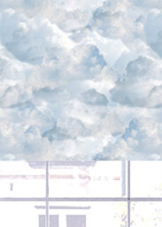 Lister Cartwright Kids Blackout Roller Blinds Clouds Windows Child Safety (Blue, 90 Cm Width X 140 Cm Drop) - thumbnail 3