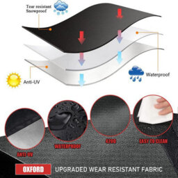 Water Tank Cover, Ibc Cover For 1000L Tank, Dustproof, Uv-Resistant, Rainproof, 420D Containers - thumbnail 7